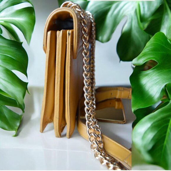 NPBAG Plain Spruce Yellow Crossbody Trendy Insect Purse Casual Fall Boho - Picture 7 of 12